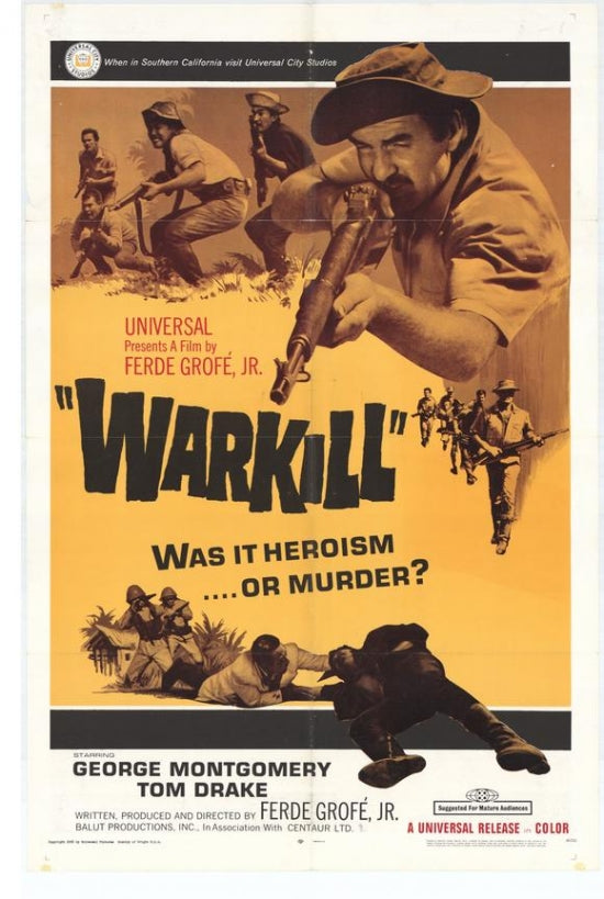 Warkill Movie Poster Print showcasing cinematic action and drama.