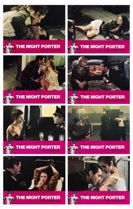 The Night Porter Movie Poster Print showcasing dramatic visuals.