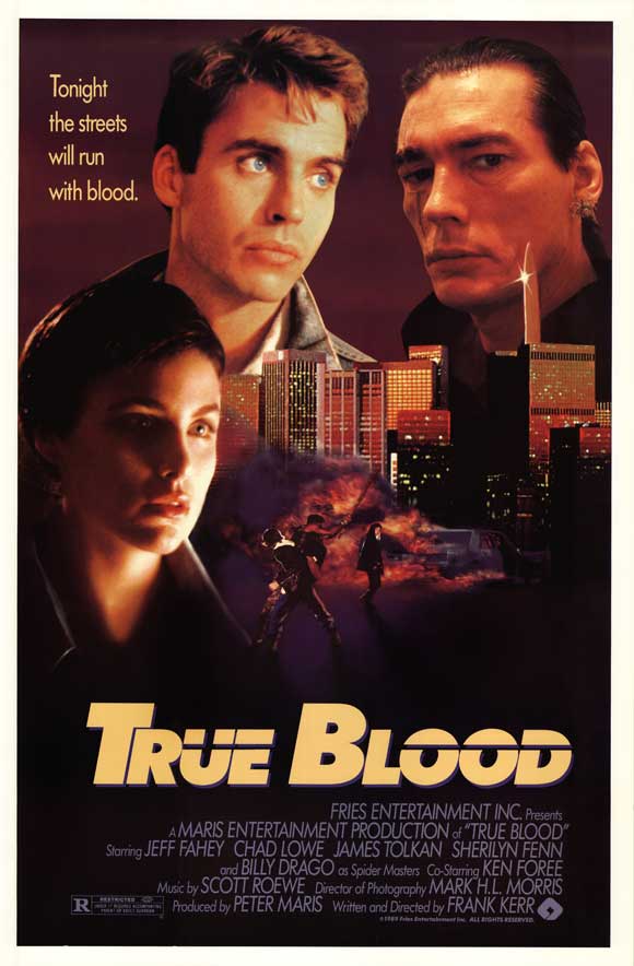 True Blood Movie Poster Print featuring iconic characters and dramatic imagery.