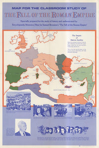 The Fall of the Roman Empire Movie Poster Print capturing cinematic history.