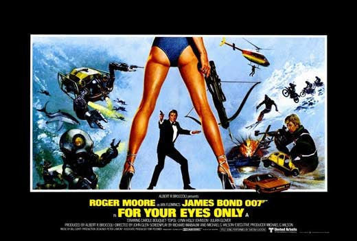 For Your Eyes Only Movie Poster Print (27x40)