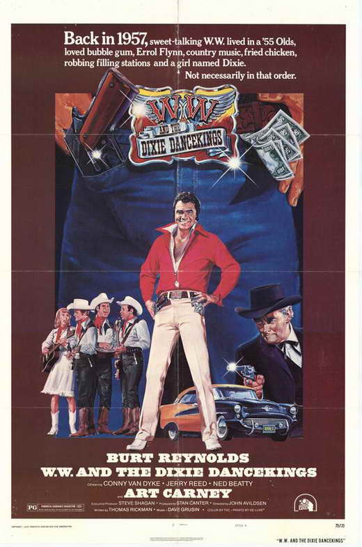 W W and the Dixie Dancekings Movie Poster Print (11 x 17)