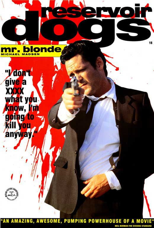 Reservoir Dogs Movie Poster Print (27x40) | Pop Culture Graphics