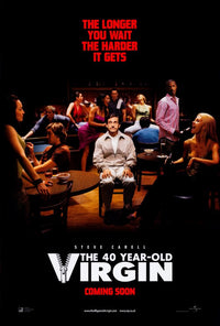 The 40 Year Old Virgin Movie Poster Print - 27x40