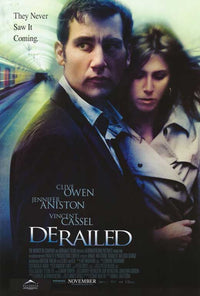 Derailed Movie Poster Print showcasing cinematic artwork.