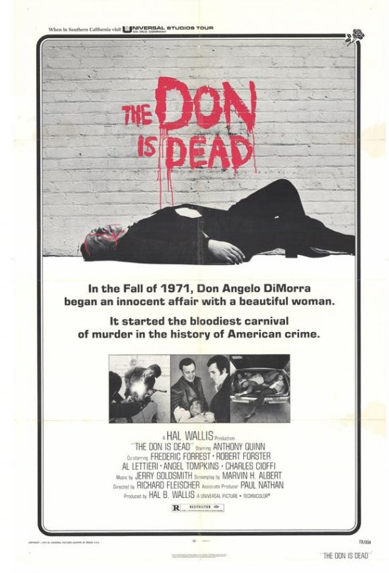 The Don Is Dead Movie Poster Print showcasing classic film art.