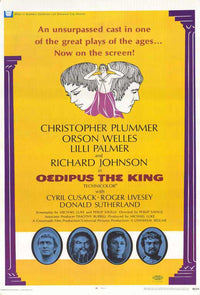 Oedipus the King Movie Poster Print showcasing classic theatrical art.