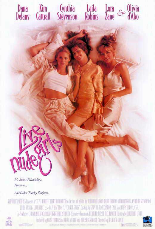 Live Nude Girls Movie Poster Print - vibrant and bold design.