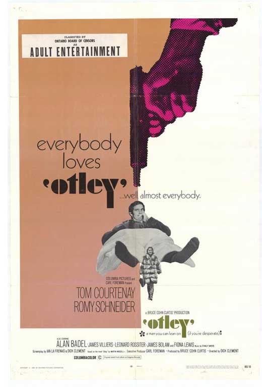 Otley Movie Poster Print showcasing classic film artwork.