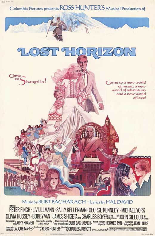 Lost Horizon Movie Poster Print featuring classic film art.
