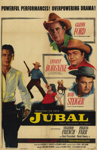 Jubal Movie Poster - Iconic film artwork for collectors and home decor.