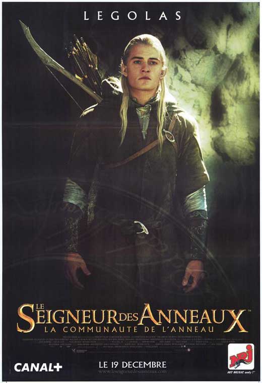 Lord of the Rings: The Fellowship of the Ring Movie Poster Print featuring iconic imagery.