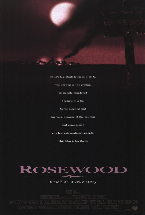 Rosewood Movie Poster Print showcasing vibrant colors and cinematic details.
