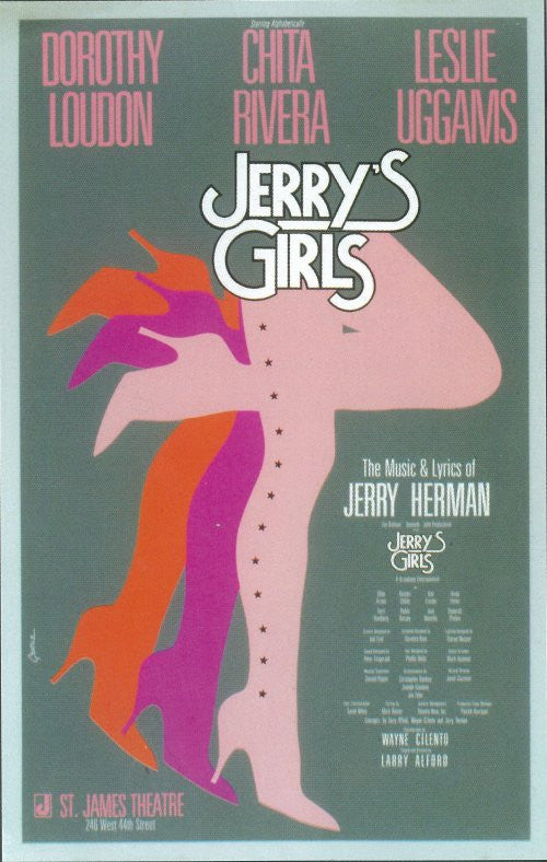 Jerry's Girls Broadway Movie Poster Print - 11x17