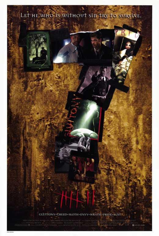 Seven Movie Poster Print - 27x40 Inches