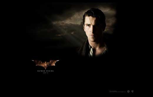 Batman Begins Movie Poster Print showcasing the iconic superhero.