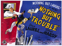 Nothing But Trouble Movie Poster Print featuring classic film imagery.