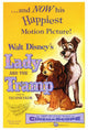 Lady and the Tramp Movie Poster Print - 27x40 | Posterazzi