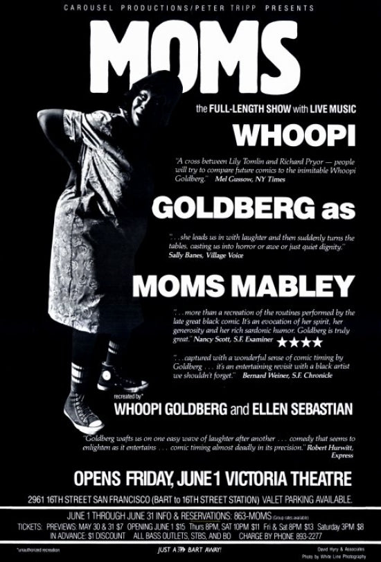 Goldberg, Whoopi Movie Poster Print showcasing vibrant artwork.