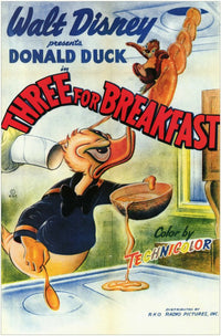 Three for Breakfast Movie Poster Print - 11x17 Size