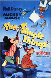 The Simple Things Movie Poster Print showcasing vibrant design.