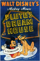 Pluto's Dream House Movie Poster Print featuring vibrant colors and playful design.