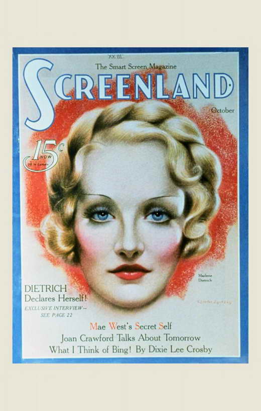 Marlene Dietrich classic movie poster print, vintage film star art.