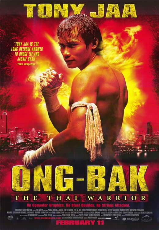 Ong-Bak Movie Poster Print showcasing martial arts action.
