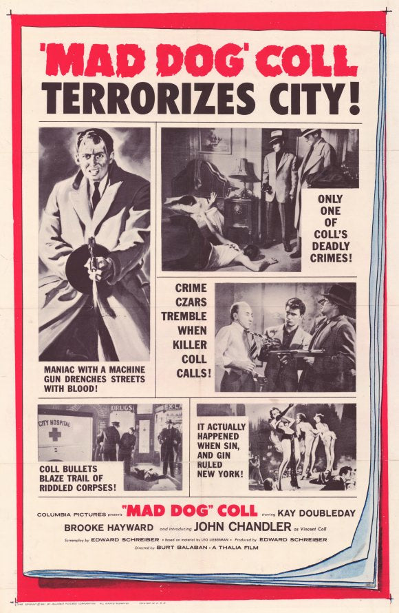 Mad Dog Coll Movie Poster Print showcasing vibrant cinematic art.