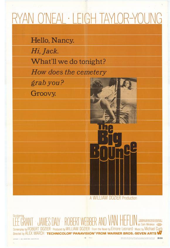 The Big Bounce Movie Poster Print showcasing vibrant colors and cinematic design.