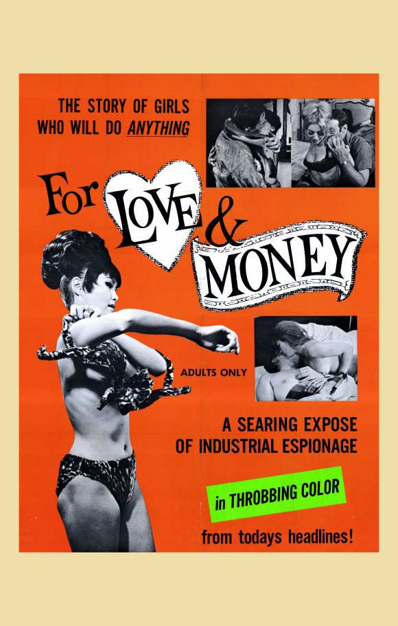 For Love and Money Movie Poster Print, vibrant and captivating design