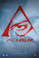 Aeon Flux Movie Poster Print showcasing sci-fi action and artistic design.