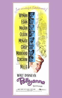 Pollyanna Movie Poster Print featuring classic film art.