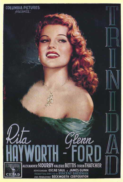 Affair in Trinidad Movie Poster Print showcasing classic cinema art.