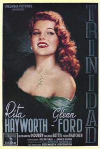 Affair in Trinidad Movie Poster Print showcasing classic cinema art.