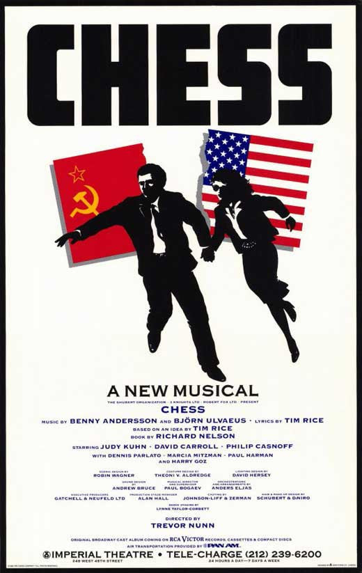 Chess Broadway Movie Poster Print (11x17) - Perfect for Framing