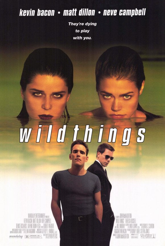 Wild Things Movie Poster Print featuring thrilling artwork