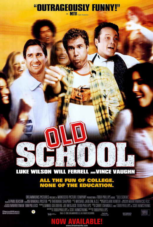 Old School Movie Poster Print (27x40) - Perfect for Home or Office