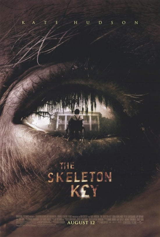 The Skeleton Key Movie Poster Print featuring eerie film design.