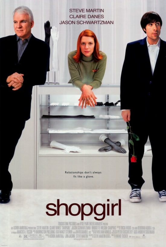 Shopgirl Movie Poster Print showcasing modern romance and style.