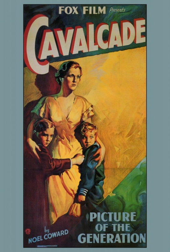Cavalcade Movie Poster Print featuring classic cinema imagery.