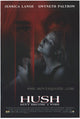 Hush Movie Poster Print featuring suspenseful horror art.