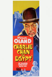 Charlie Chan in Egypt Movie Poster Print showcasing classic cinema artwork.