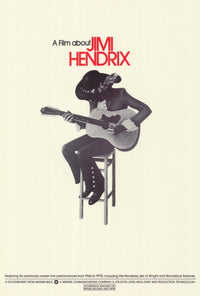 Film About Jimi Hendrix Movie Poster Print