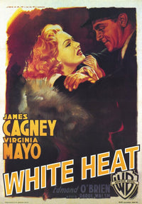 White Heat Movie Poster Print showcasing the classic film's iconic imagery.