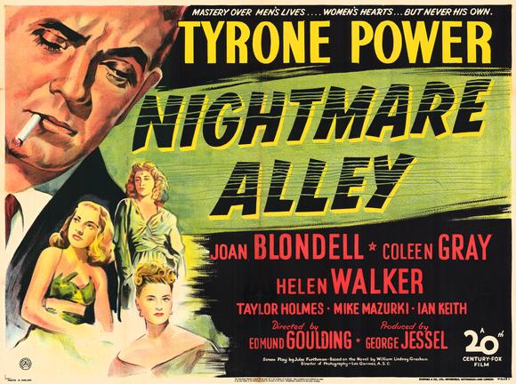Nightmare Alley Movie Poster Print showcasing captivating film art.
