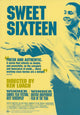 Sweet Sixteen Movie Poster Print showcasing vibrant colors and nostalgic theme.
