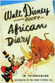 African Diary Movie Poster Print showcasing vibrant African culture.