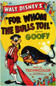 For Whom the Bulls Toil Movie Poster Print showcasing cinematic art.