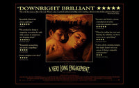 A Very Long Engagement Movie Poster Print showcasing romantic themes and cinematic artistry.